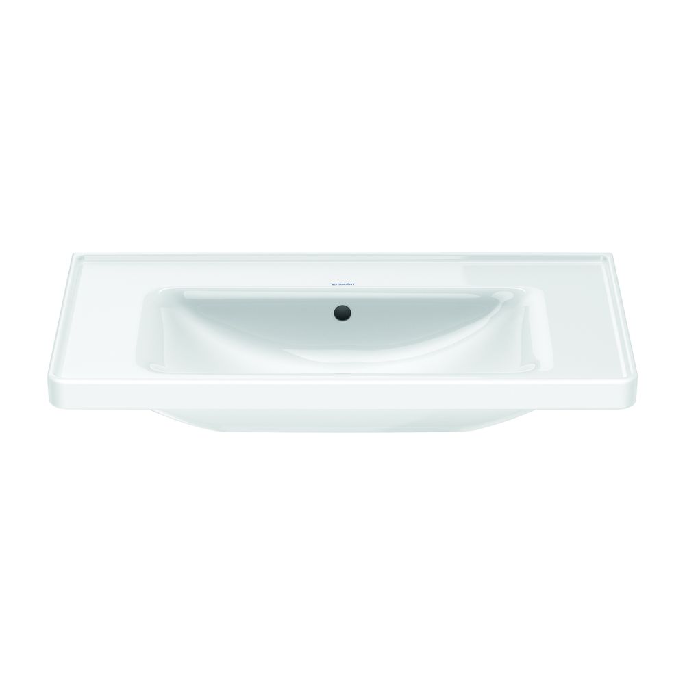 Duravit D-Neo Waschtisch 480x800x165mm, Weiß Hochglanz, Rechteckig, 1 Waschplatz mi... DURAVIT-2367800060 4053424982014 (Abb. 2)