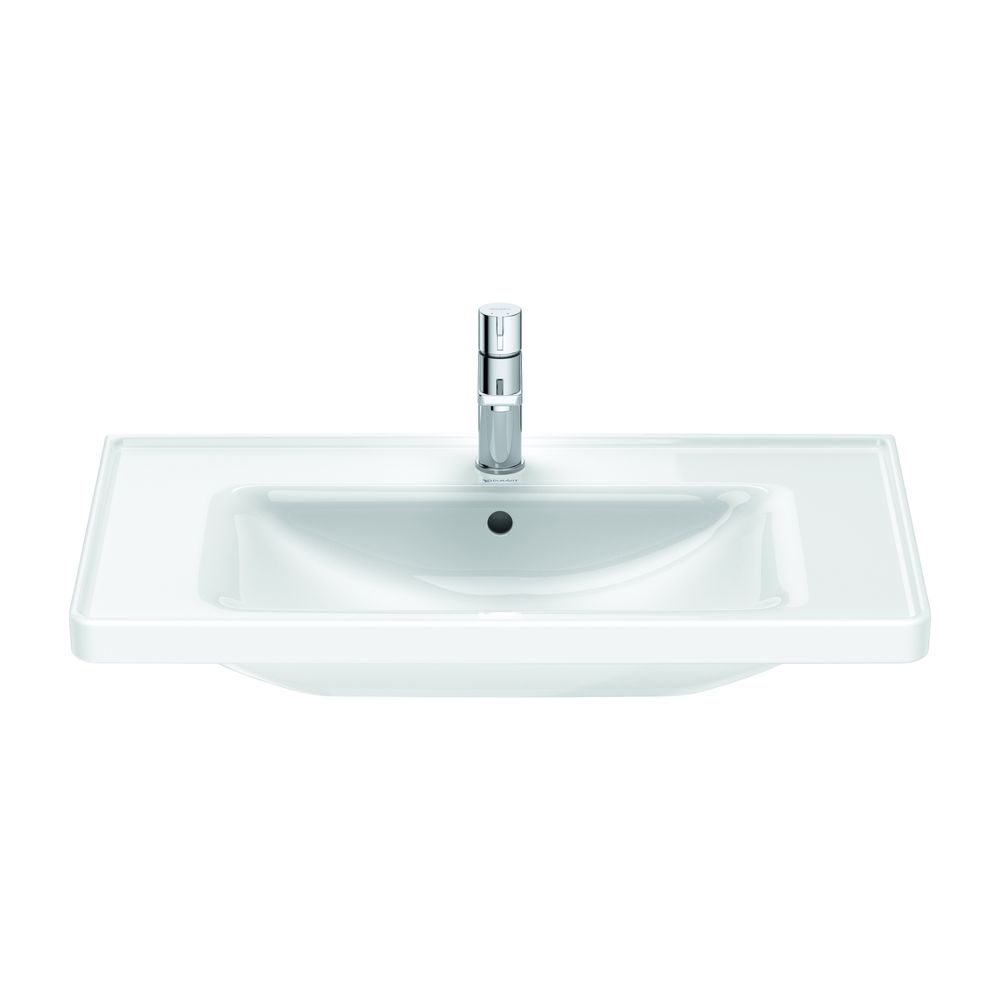 Duravit D-Neo Waschtisch 480x800x165mm, Weiß Hochglanz, Rechteckig, 1 Waschplatz/H... DURAVIT-2367800000 4053424981970 (Abb. 13)