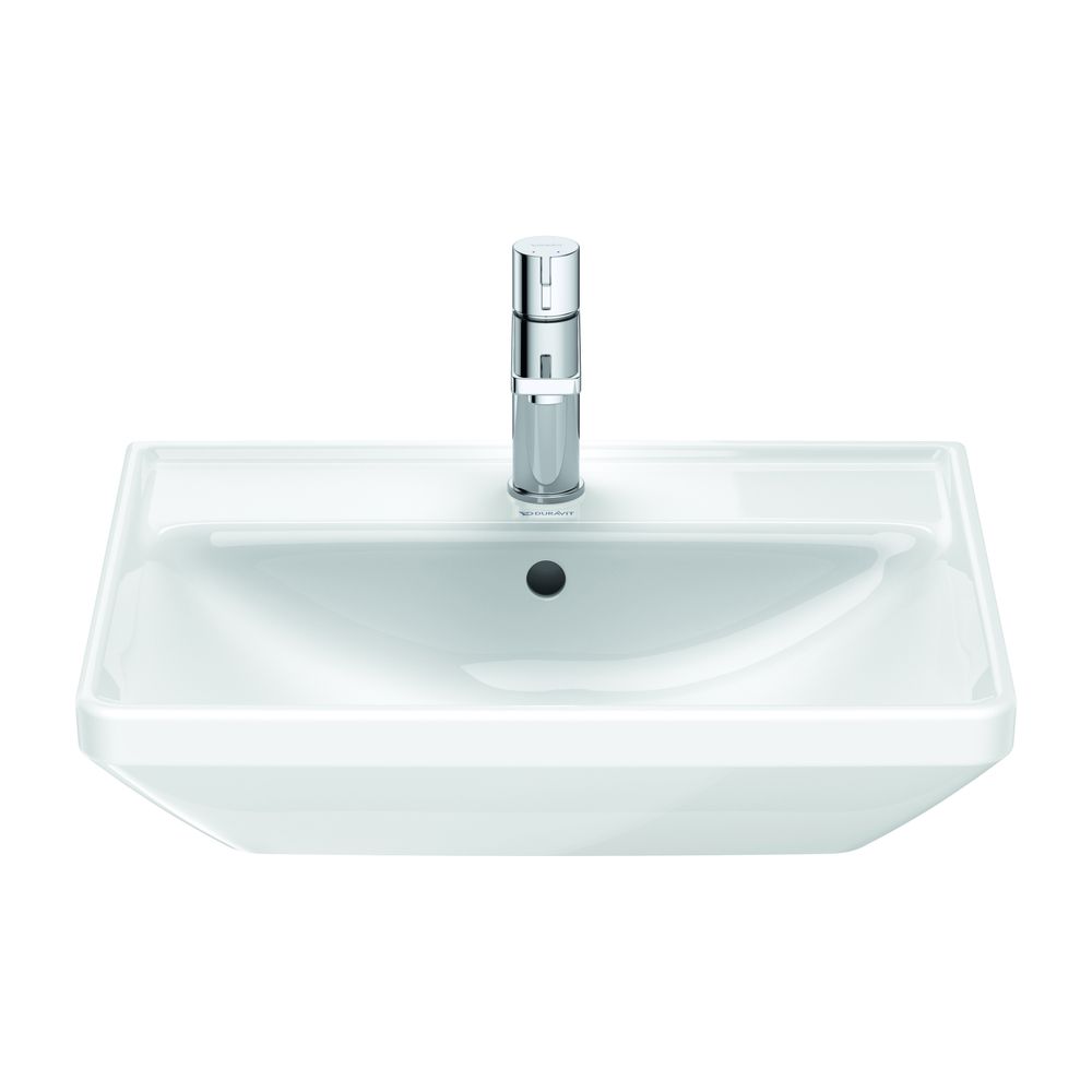 Duravit D-Neo Waschtisch 440x550x165mm wandhäng., Weiß Hochglanz, Rechteckig, 1 Was... DURAVIT-2366550000 4063382016287 (Abb. 9)