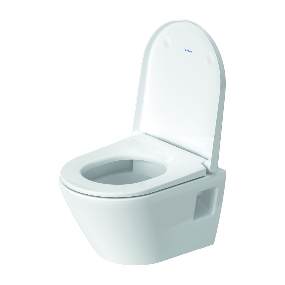 Duravit D-Neo Wand-WC 480x370x400mm, Weiß Hochglanz, 4,5l, Tiefspüler, rimless, wa... DURAVIT-2587090000 4063382111265 (Abb. 13)