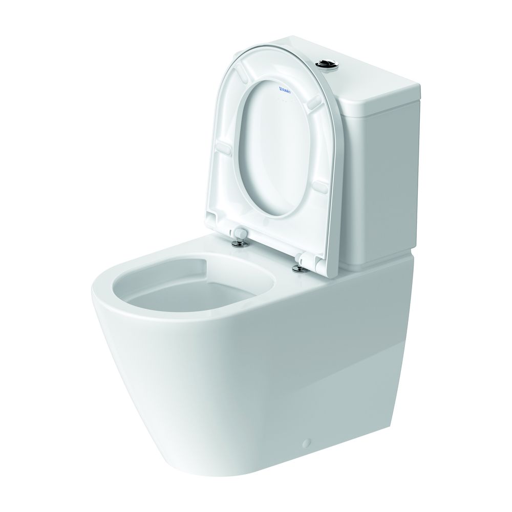 Duravit D-Neo Stand WC für Kombination 650x370x415mm, Weiß Hochglanz, 4/2l, Tiefsp... DURAVIT-2002090000 4063382016065 (Abb. 15)