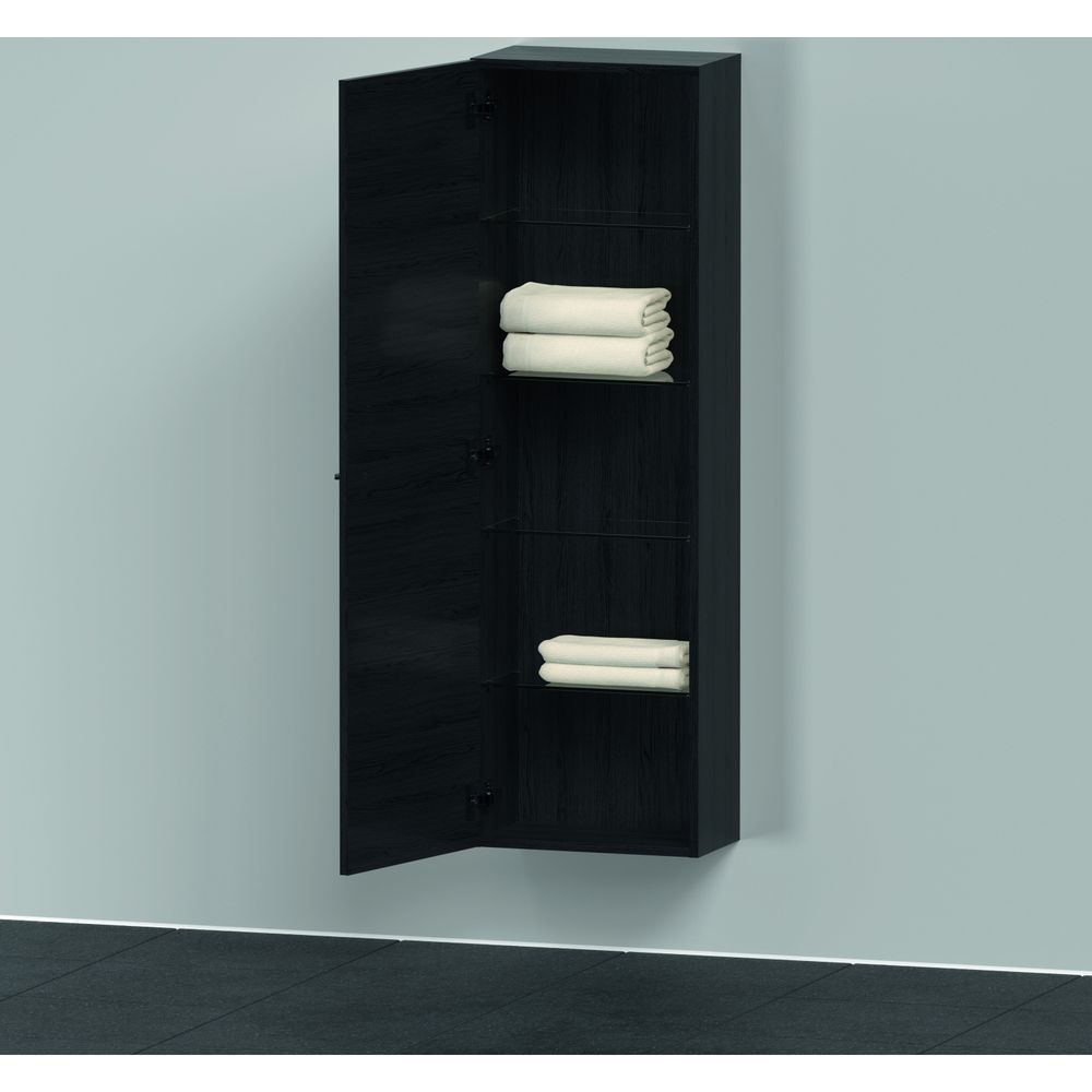 Duravit D-Neo Halbhochschrank Dekor 240x400x1320mm Rechts, Eiche Mattschwarz, 1 Tü... DURAVIT-DE011801616 4063382163479 (Abb. 3)