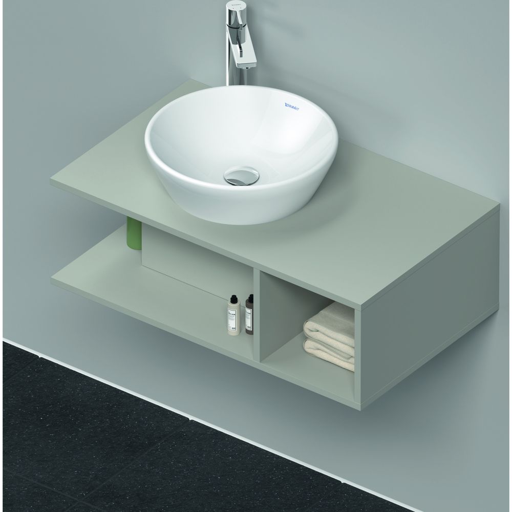 Duravit D-Neo Konsolenwaschtischunterbau wandh. 480x800x260mm, Compact, Betongrau ... DURAVIT-DE491800707 4063382110077 (Abb. 3)