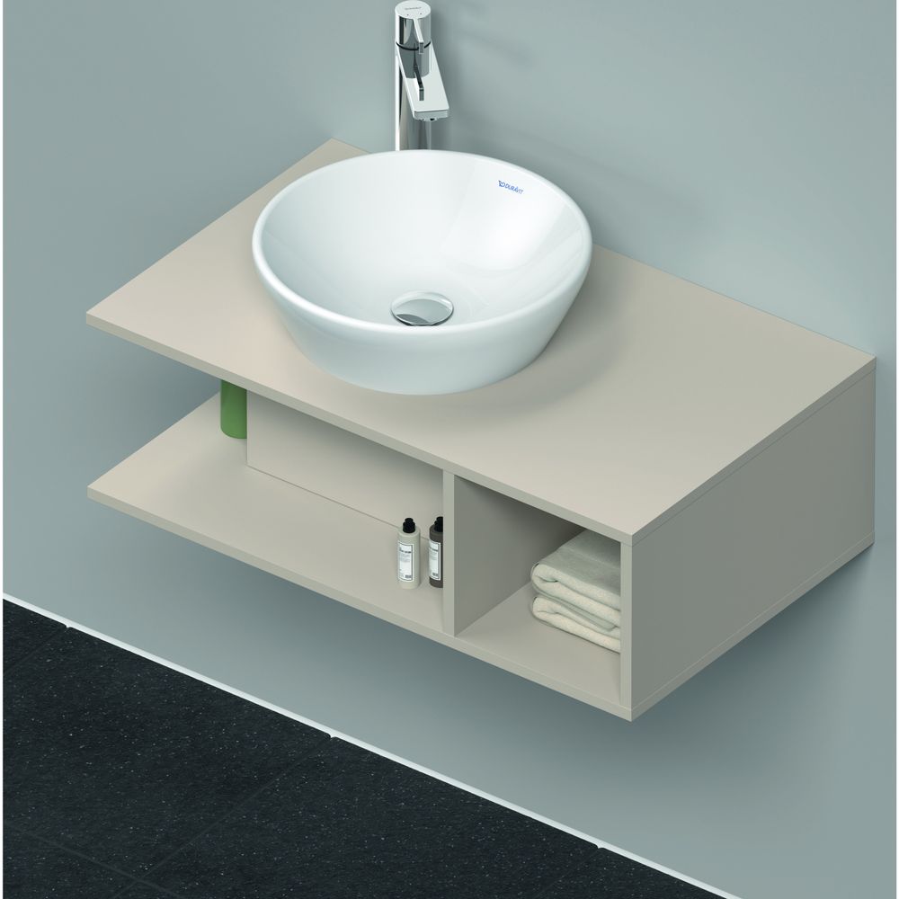 Duravit D-Neo Konsolenwaschtischunterbau wandhäng. 480x800x260mm, Compact, Taupe M... DURAVIT-DE491809191 4063382110176 (Abb. 3)