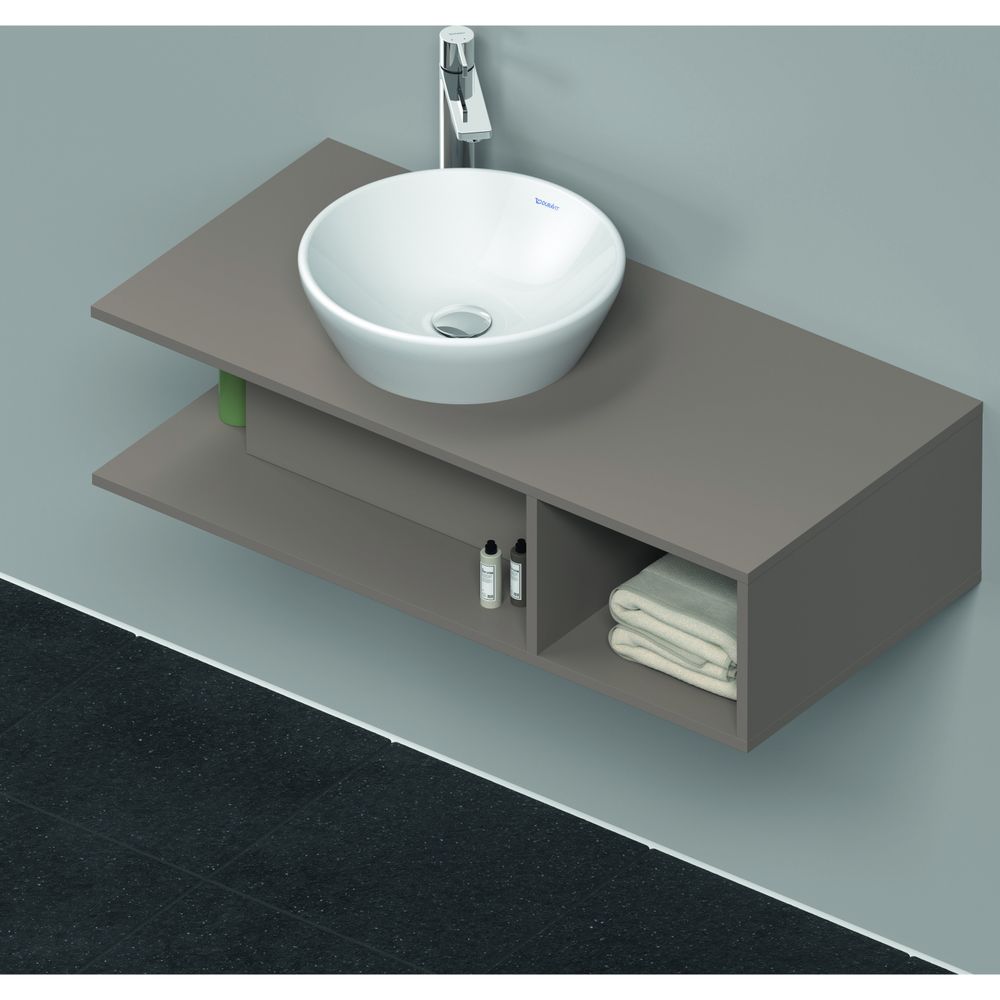 Duravit D-Neo Konsolenwaschtischunterbau wandh. 480x1000x260mm, Compact, Basalt Ma... DURAVIT-DE491904343 4063382110268 (Abb. 3)