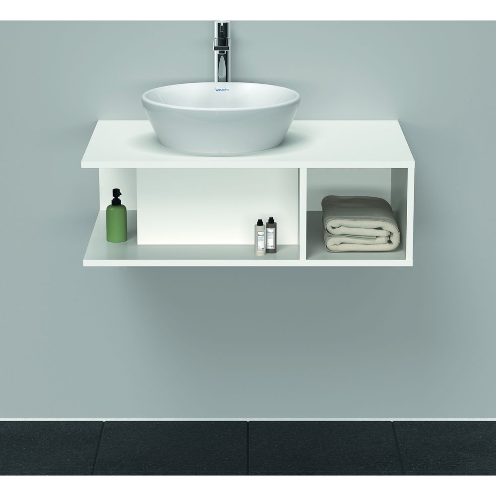 Duravit D-Neo Konsolenwaschtischunterbau wandhäng. 550x800x260mm, Mattweiß, Griffl... DURAVIT-DE492801818 4063382110350 (Abb. 2)