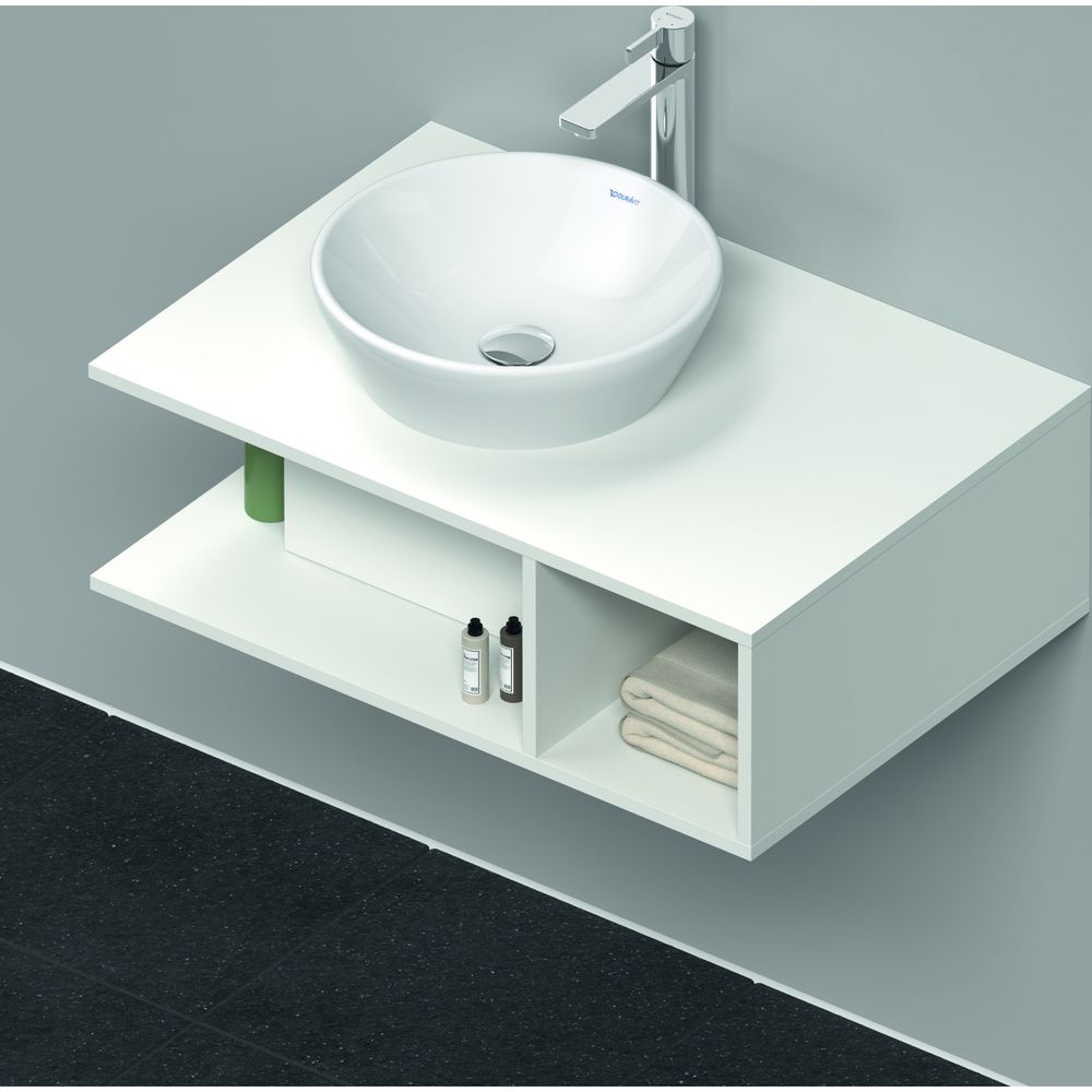 Duravit D-Neo Konsolenwaschtischunterbau wandhäng. 550x800x260mm, Mattweiß, Griffl... DURAVIT-DE492801818 4063382110350 (Abb. 3)