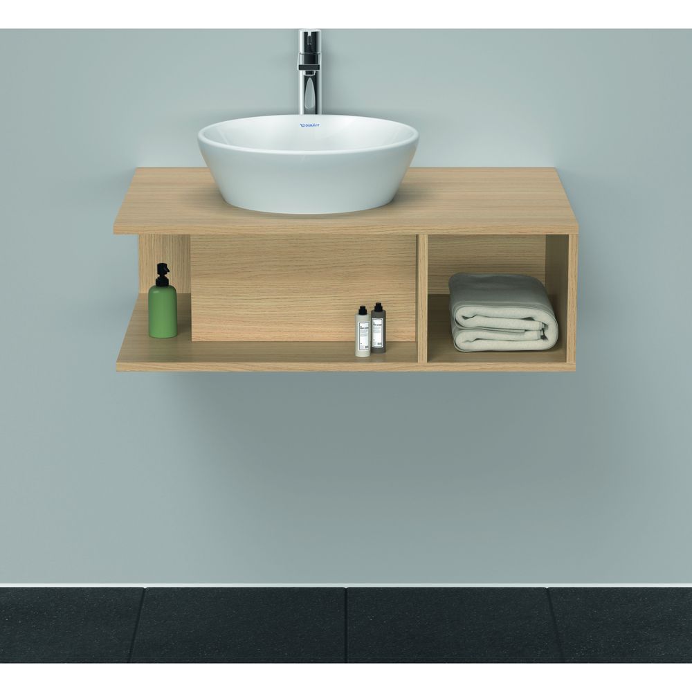 Duravit D-Neo Konsolenwaschtischunterbau wandhäng. 550x800x260mm, Natur Eiche Matt... DURAVIT-DE492803030 4063382110374 (Abb. 2)