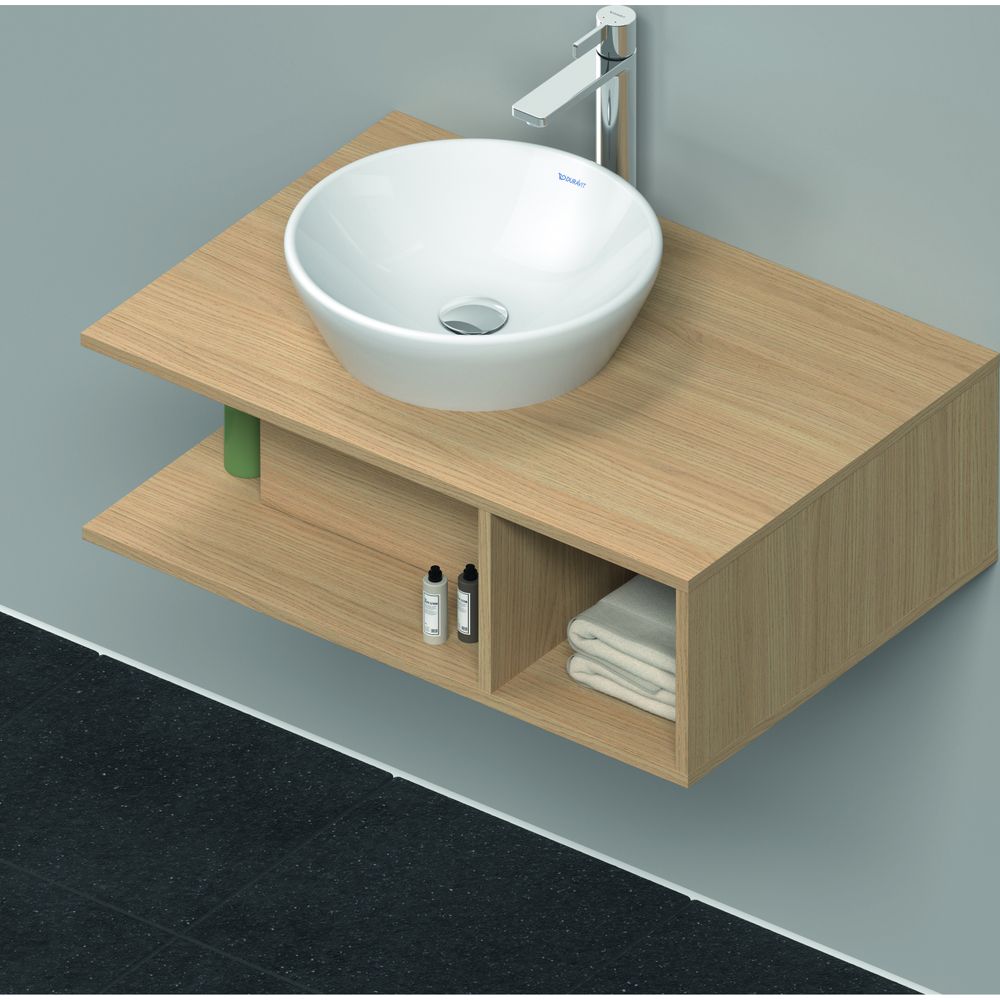 Duravit D-Neo Konsolenwaschtischunterbau wandhäng. 550x800x260mm, Natur Eiche Matt... DURAVIT-DE492803030 4063382110374 (Abb. 3)