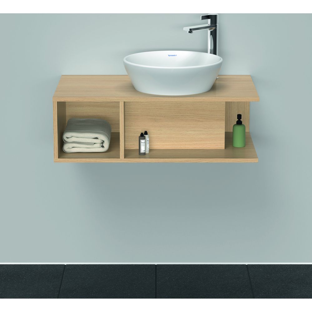 Duravit D-Neo Konsolenwaschtischunterbau wandh. 480x800x260mm, Compact, Natur Eich... DURAVIT-DE493803030 4063382165824 (Abb. 2)