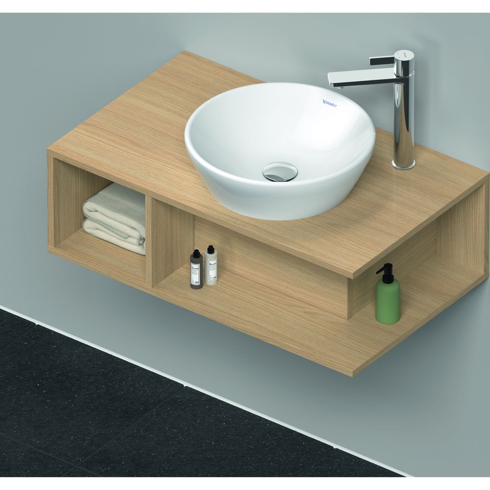 Duravit D-Neo Konsolenwaschtischunterbau wandh. 480x800x260mm, Compact, Natur Eich... DURAVIT-DE493803030 4063382165824 (Abb. 3)
