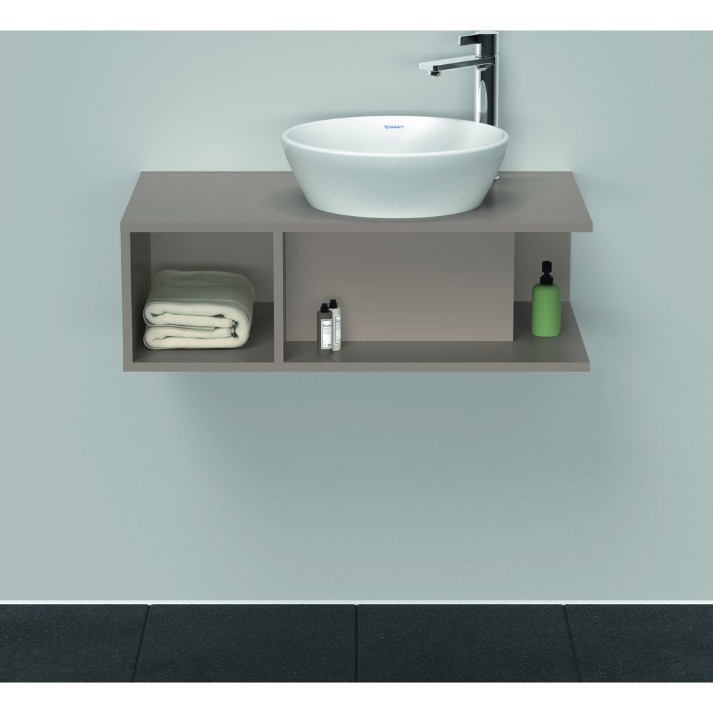 Duravit D-Neo Konsolenwaschtischunterbau wandh. 480x800x260mm, Compact, Basalt Mat... DURAVIT-DE493804343 4063382165848 (Abb. 2)