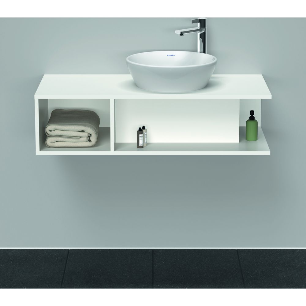 Duravit D-Neo Konsolenwaschtischunterbau wandhäng. 480x1000x260mm, Compact, Mattwe... DURAVIT-DE493901818 4063382165930 (Abb. 2)