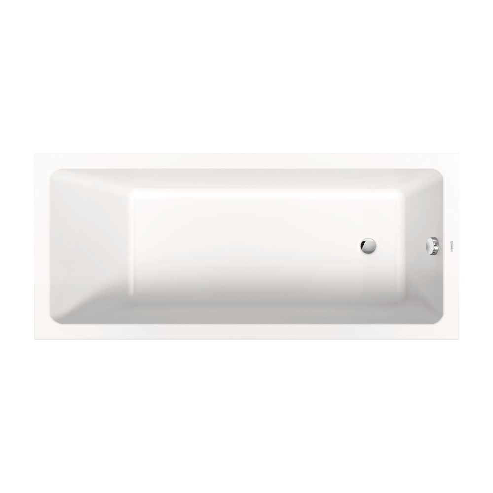 Duravit No.1 Badewanne 420x750x1700mm, 145l, Weiß glänzend, Rechteckig, Einbau... DURAVIT-700490000000000 4063382185396 (Abb. 7)