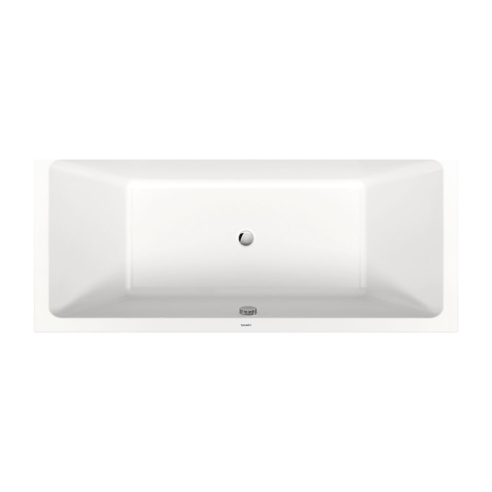 Duravit No.1 Badewanne 420x800x1800mm, 160l, Weiß glänzend, Rechteckig, Einbau... DURAVIT-700492000000000 4063382185419 (Abb. 2)