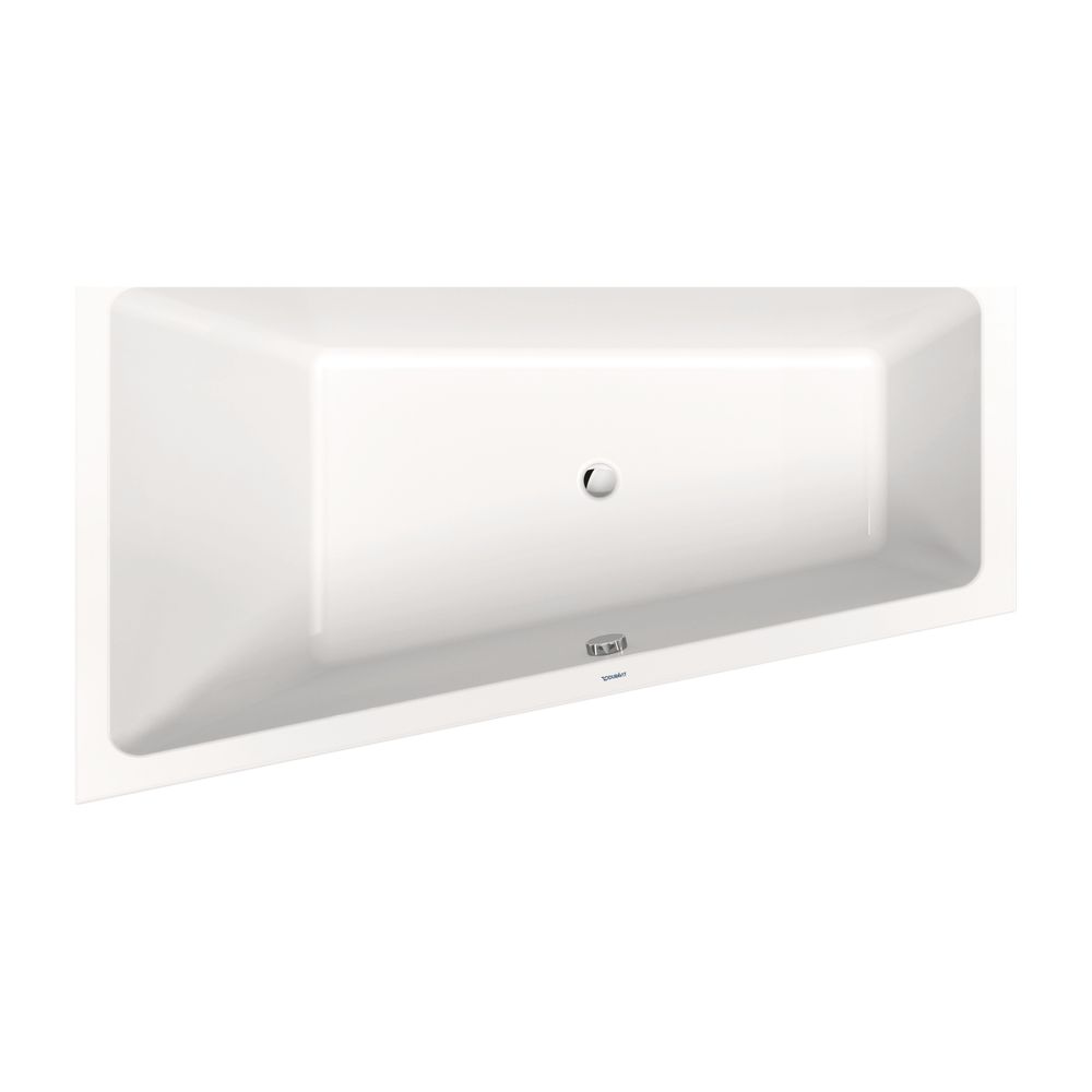 Duravit No.1 Badewanne 480x1000x1700mm, 210l, Weiß glänzend, Trapezförmig, Ein... DURAVIT-700508000000000 4063382185525 (Abb. 9)