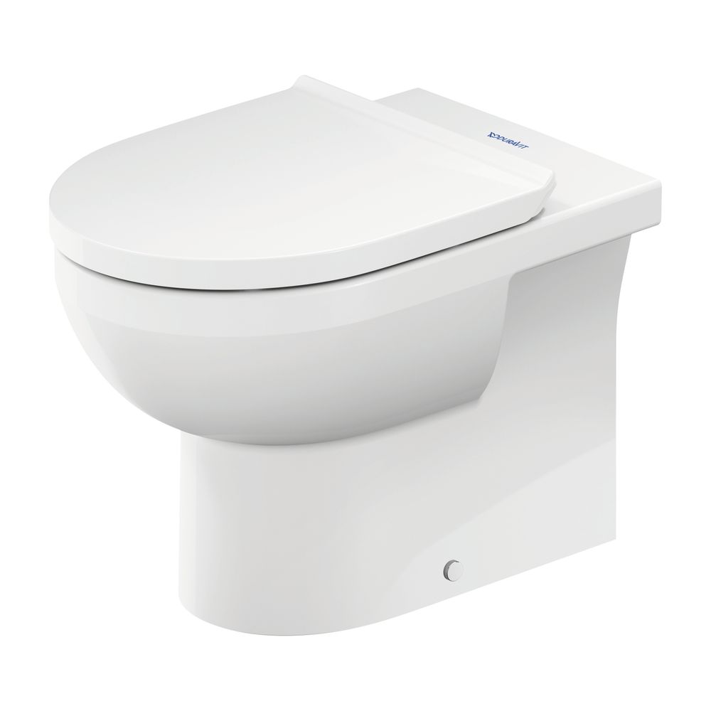 Duravit No.1 Stand WC 570x365x400mm, Weiß Hochglanz, Back to wall, 4,5l, Tiefspüler... DURAVIT-2009090000 4063382165633 (Abb. 3)