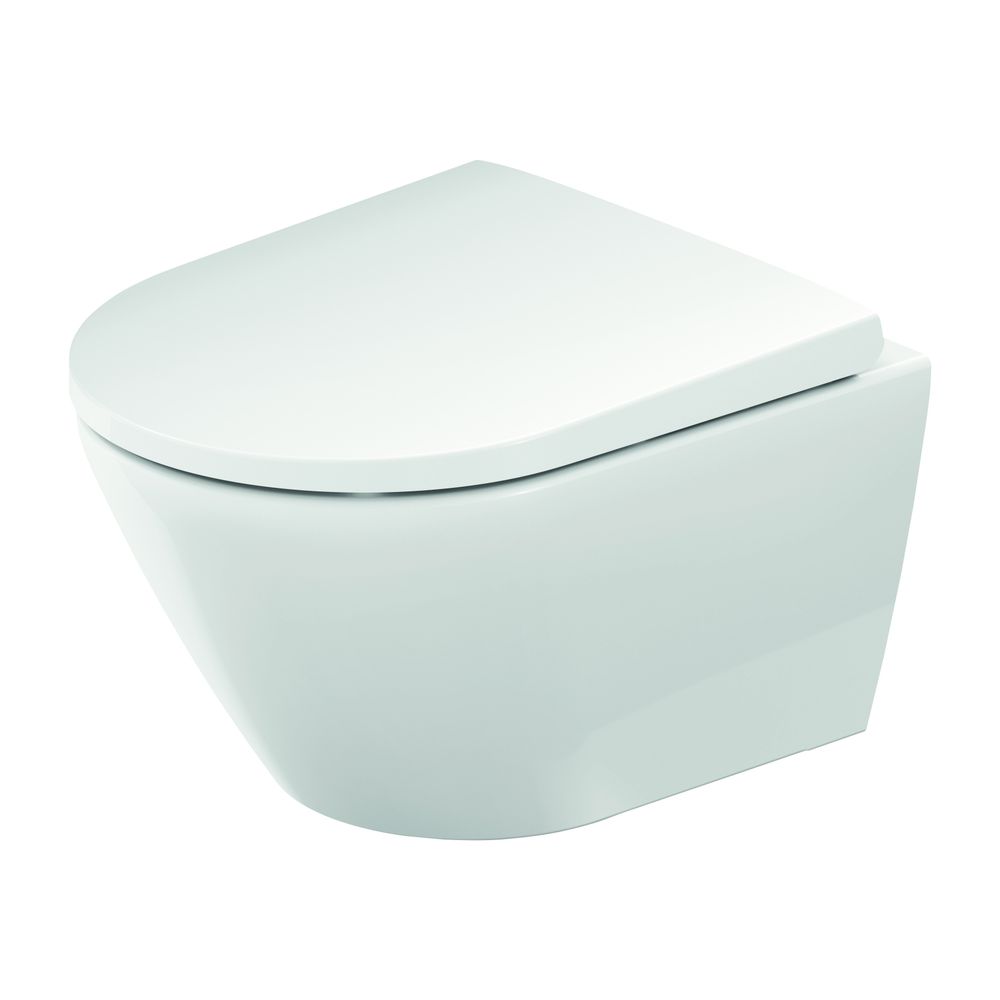 Duravit D-Neo Wand-WC 480x370x365mm, Weiß Hochglanz, 4,5l, Tiefspüler, rimless, waa... DURAVIT-2588090000 4063382135728 (Abb. 8)