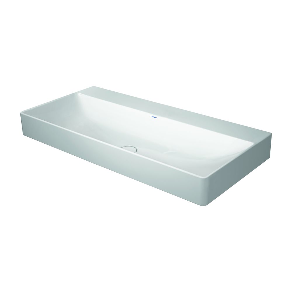 Duravit DuraSquare Waschtisch 470x1000x145mm, DuraCeram, Weiß Hochglanz, Rechteckig... DURAVIT-2353100079 4053424324296 (Abb. 1)