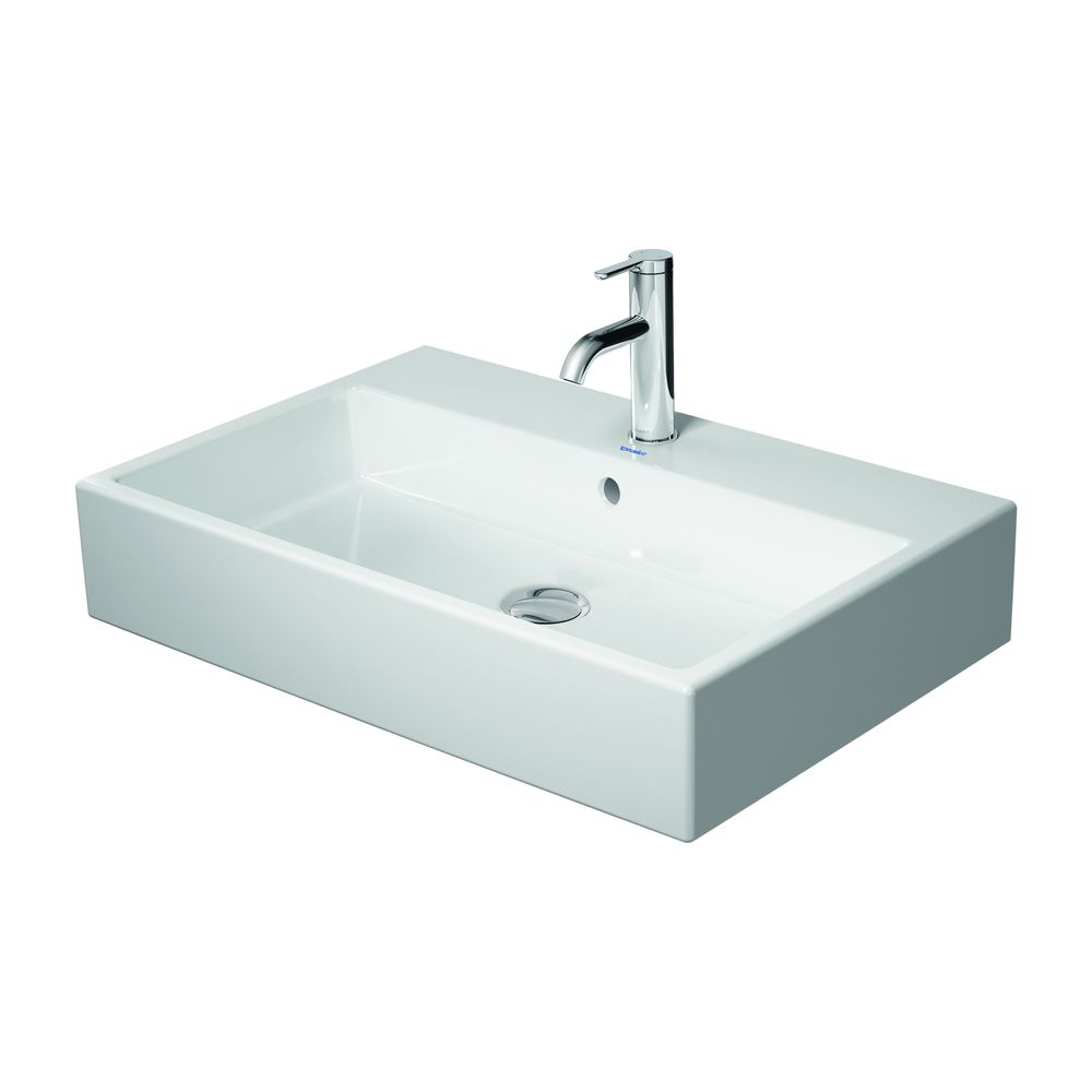 Duravit Vero Air Waschtisch 470x700x165mm wandh. Weiß Hochglanz, Rechteckig, Wonde... DURAVIT-23507000281 4053424180342 (Abb. 2)