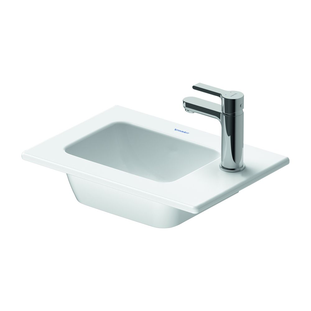 Duravit ME by Starck Handwaschbecken 300x430x150mm, Weiß SM, WonderGliss, rechteck... DURAVIT-07234332411 4053424892573 (Abb. 3)