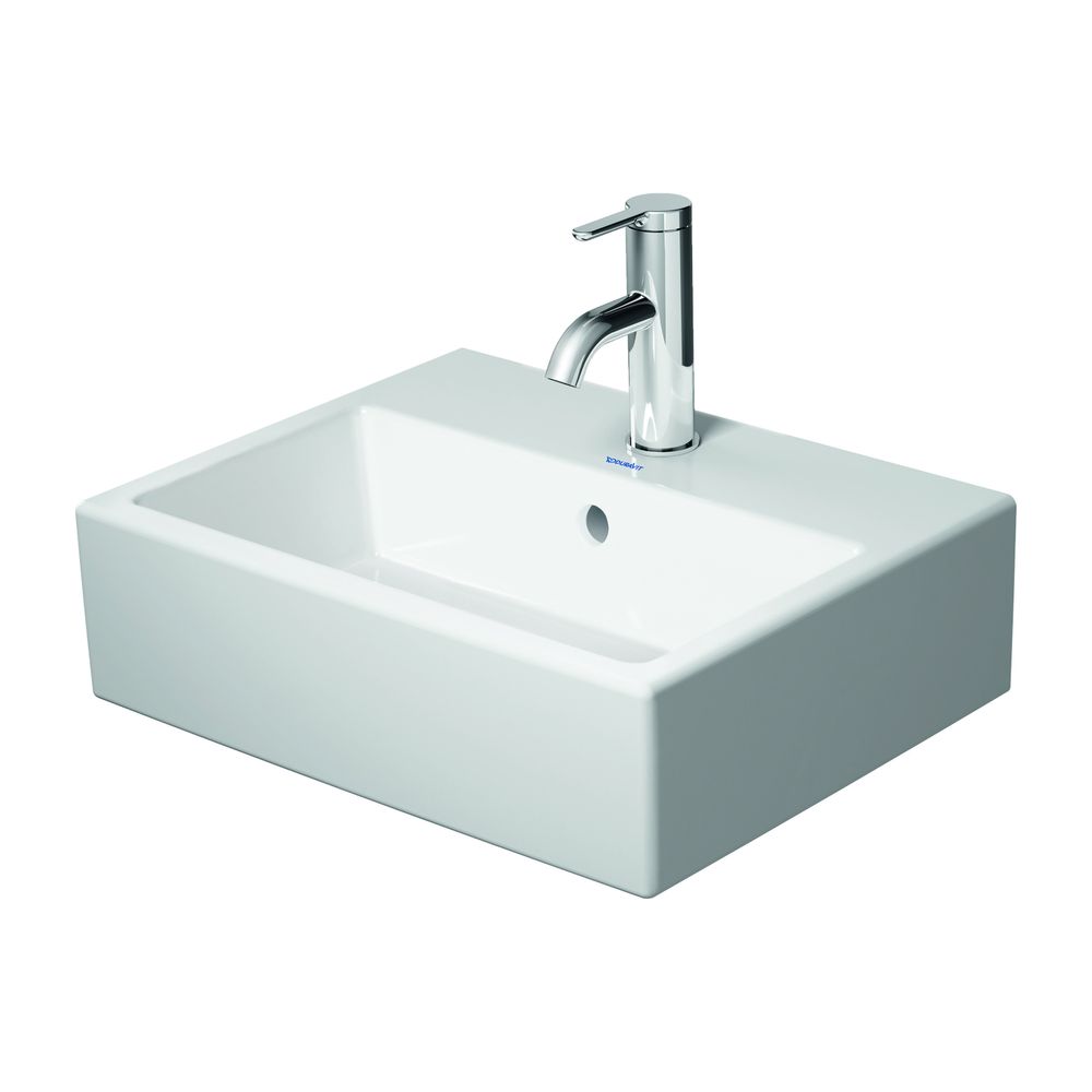 Duravit Vero Air Handwaschbecken 350x450x165mm, Weiß Hochglanz, WonderGliss, Recht... DURAVIT-07244500001 4053424139302 (Abb. 1)