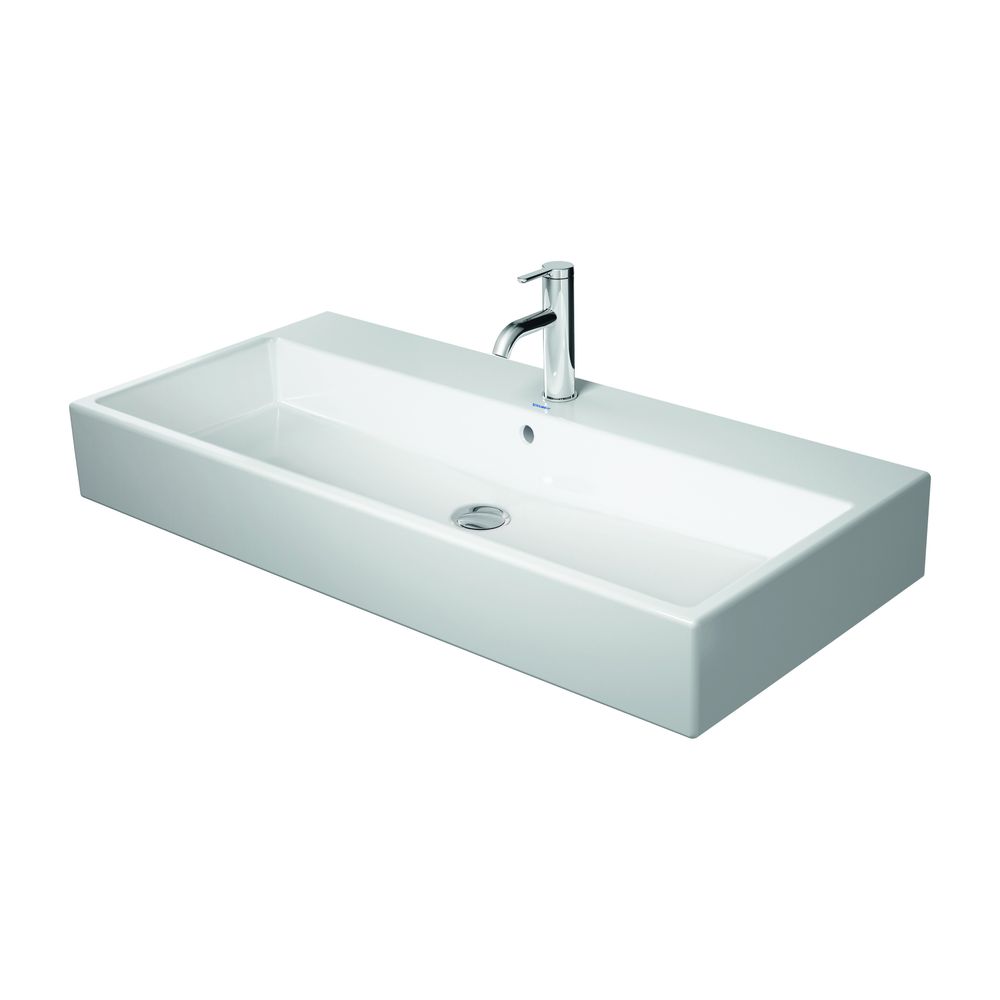 Duravit Vero Air Waschtisch 470x1000x170mm wandhäng., Weiß Hochglanz, Rechteckig, ... DURAVIT-23501000601 4053424115313 (Abb. 4)