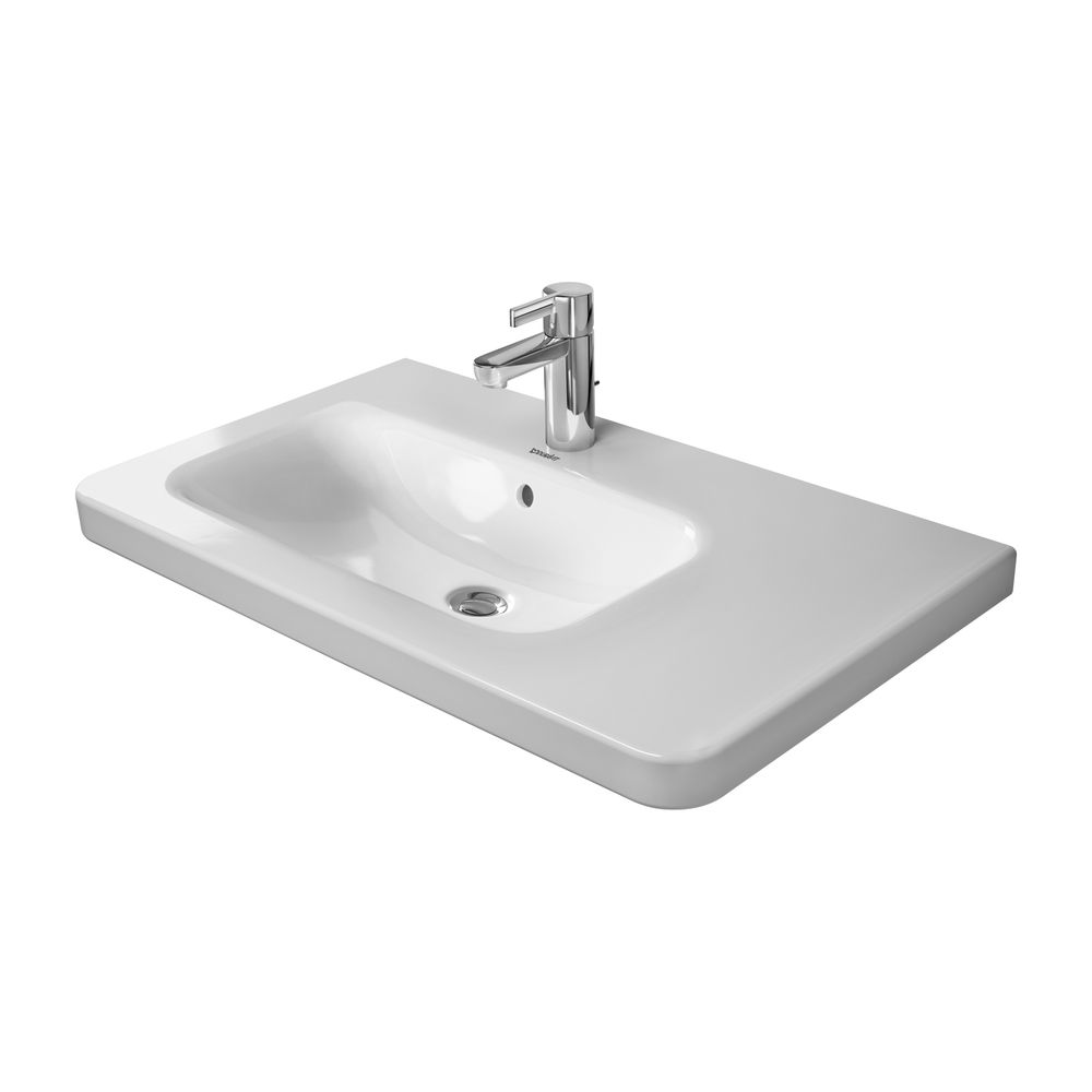 Duravit DuraStyle Waschtisch 480x800x170mm, WonderGliss, Weiß Hochglanz, Rechtecki... DURAVIT-23258000001 4021534894299 (Abb. 4)