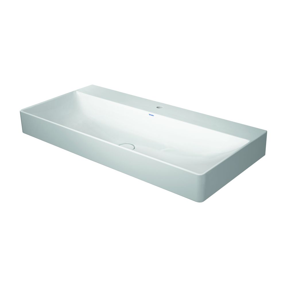 Duravit DuraSquare Waschtisch 470x1000x145mm, DuraCeram, Weiß Hochglanz, Rechteckig... DURAVIT-2353100041 4053424324173 (Abb. 4)