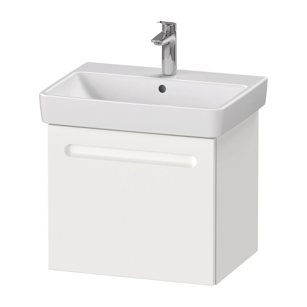 Duravit No.1 Waschtischunterbau wandhängend 426x540x478mm Mattweiß, Folie/Korp... DURAVIT-N14281018180000 4063382218681 (Abb. 6)