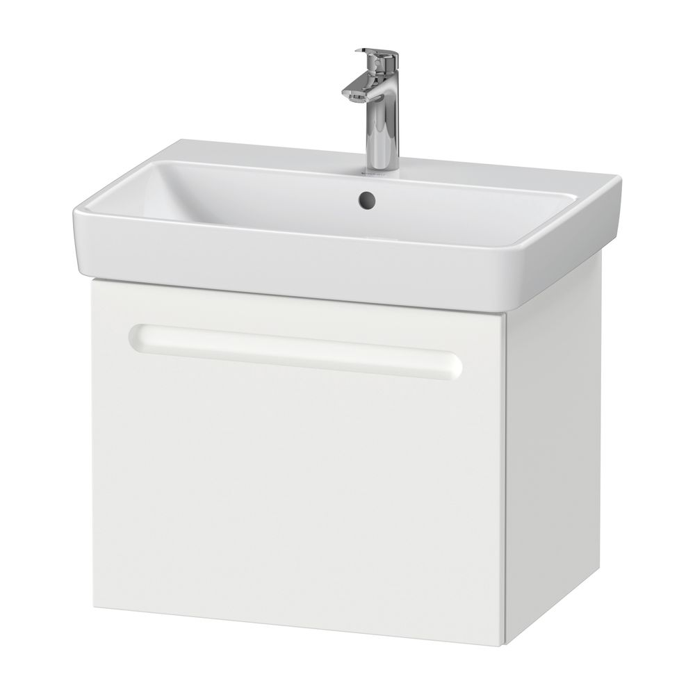 Duravit No.1 Waschtischunterbau wandhängend 426x590x478mm Mattweiß, Folie/Korp... DURAVIT-N14282018180000 4063382218728 (Abb. 2)