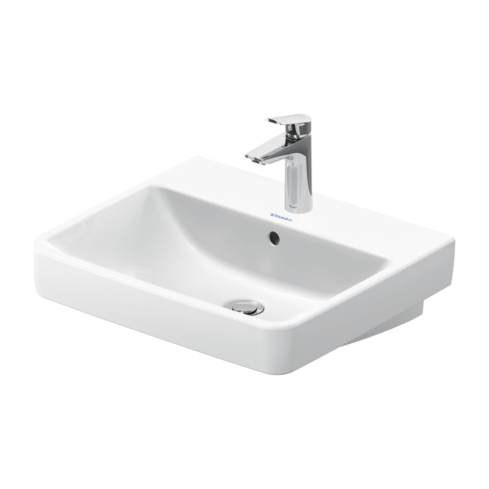 Duravit No.1 Waschtisch 460x550x175mm, Weiß Hochglanz, Rechteckig, 1 Waschplatz/HL... DURAVIT-2375550000 4063382180278 (Abb. 10)