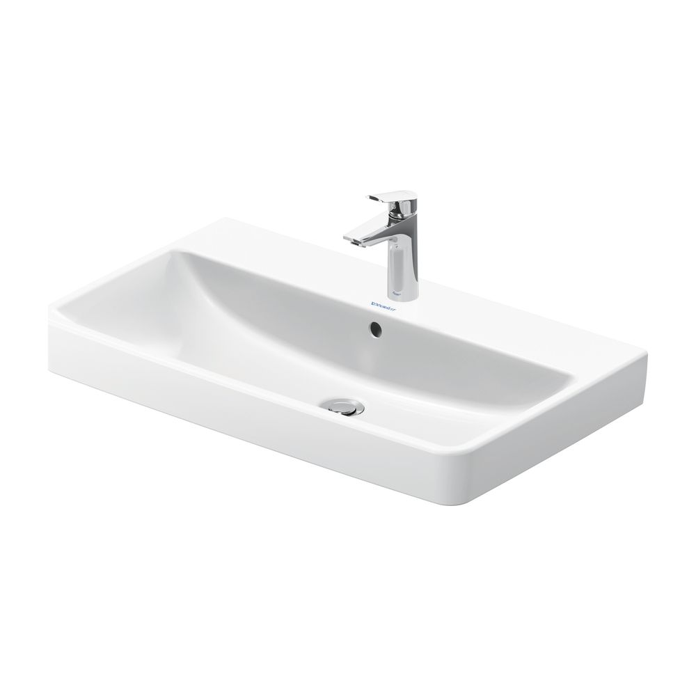 Duravit No.1 Waschtisch 460x800x173mm, Weiß Hochglanz, Rechteckig, 1 Waschplatz/H... DURAVIT-23758000002 4063382181473 (Abb. 19)