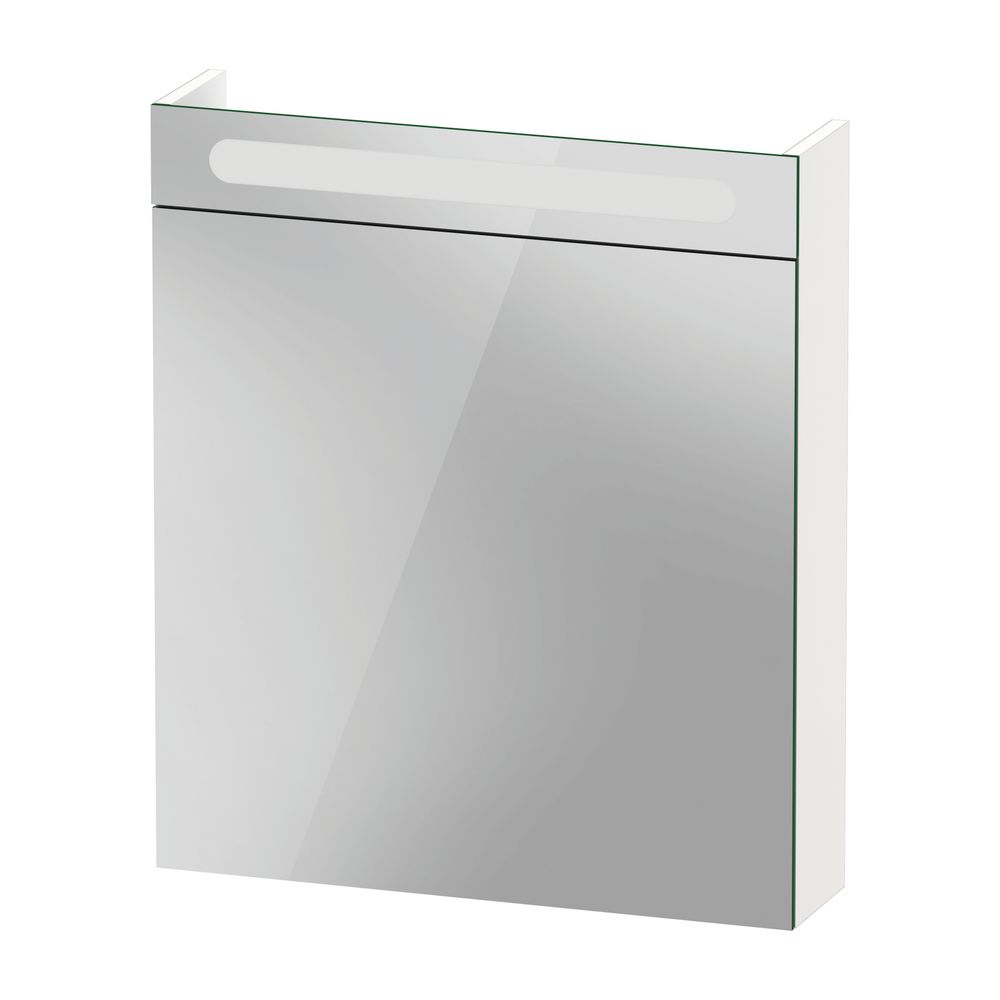 Duravit No.1 Spiegelschrank Wandmontage 148x600x700mm, Weiß, 1 Tür L, 2 Glasfa... DURAVIT-N17920L00000000 4063382219732 (Abb. 8)