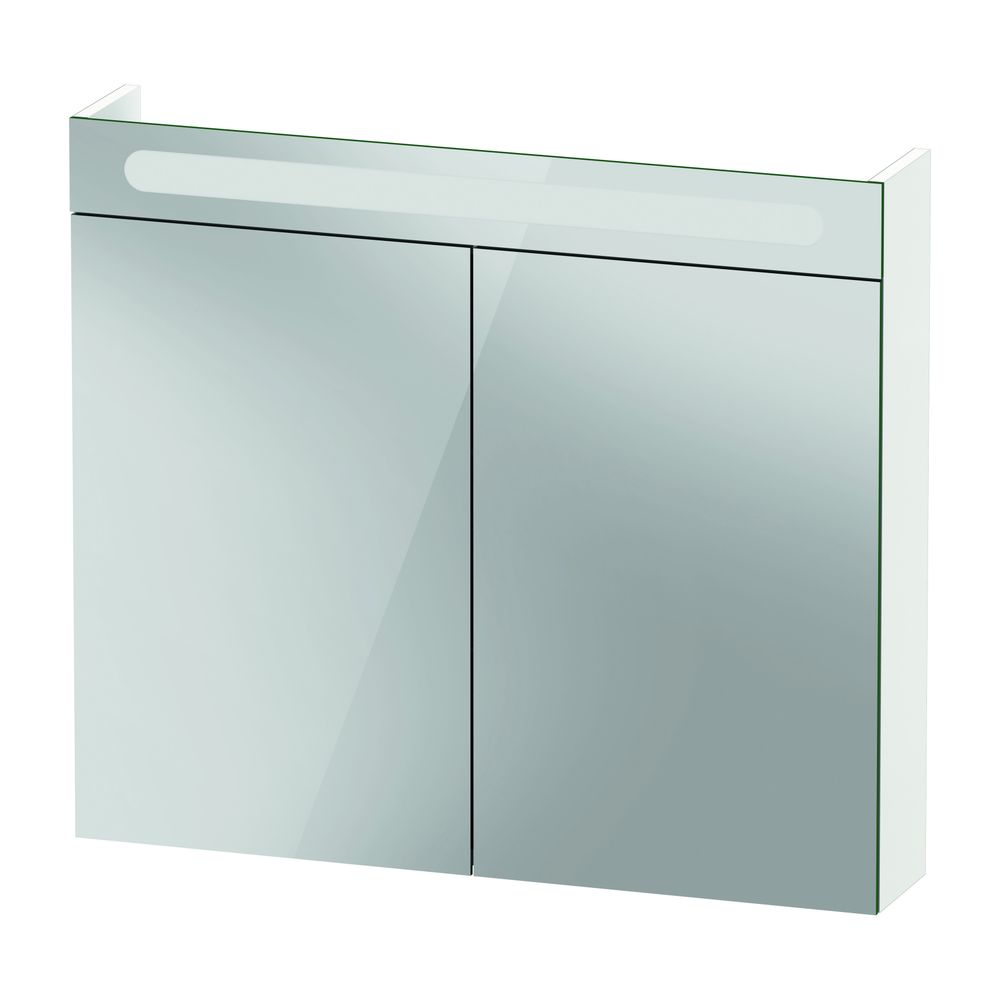 Duravit No.1 Spiegelschrank Wandmontage 148x800x700mm, Weiß, 2 Türen L/R, 2 G... DURAVIT-N17921000000000 4063382219756 (Abb. 15)