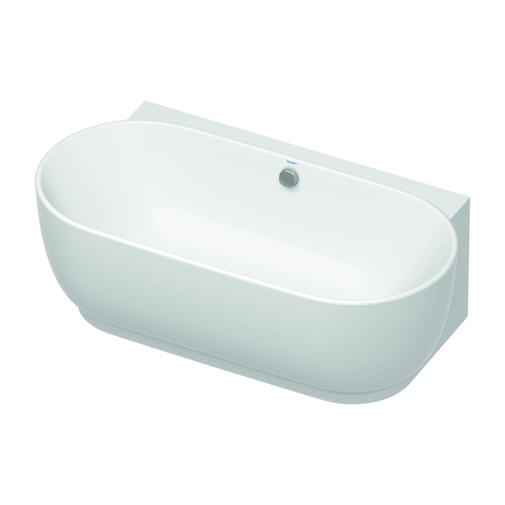 Duravit Luv Badewanne 610x950x1800mm, 252l, Mattweiß, Oval, Vorwand, 2 Rückens... DURAVIT-700433000000000 4053424180175 (Abb. 6)