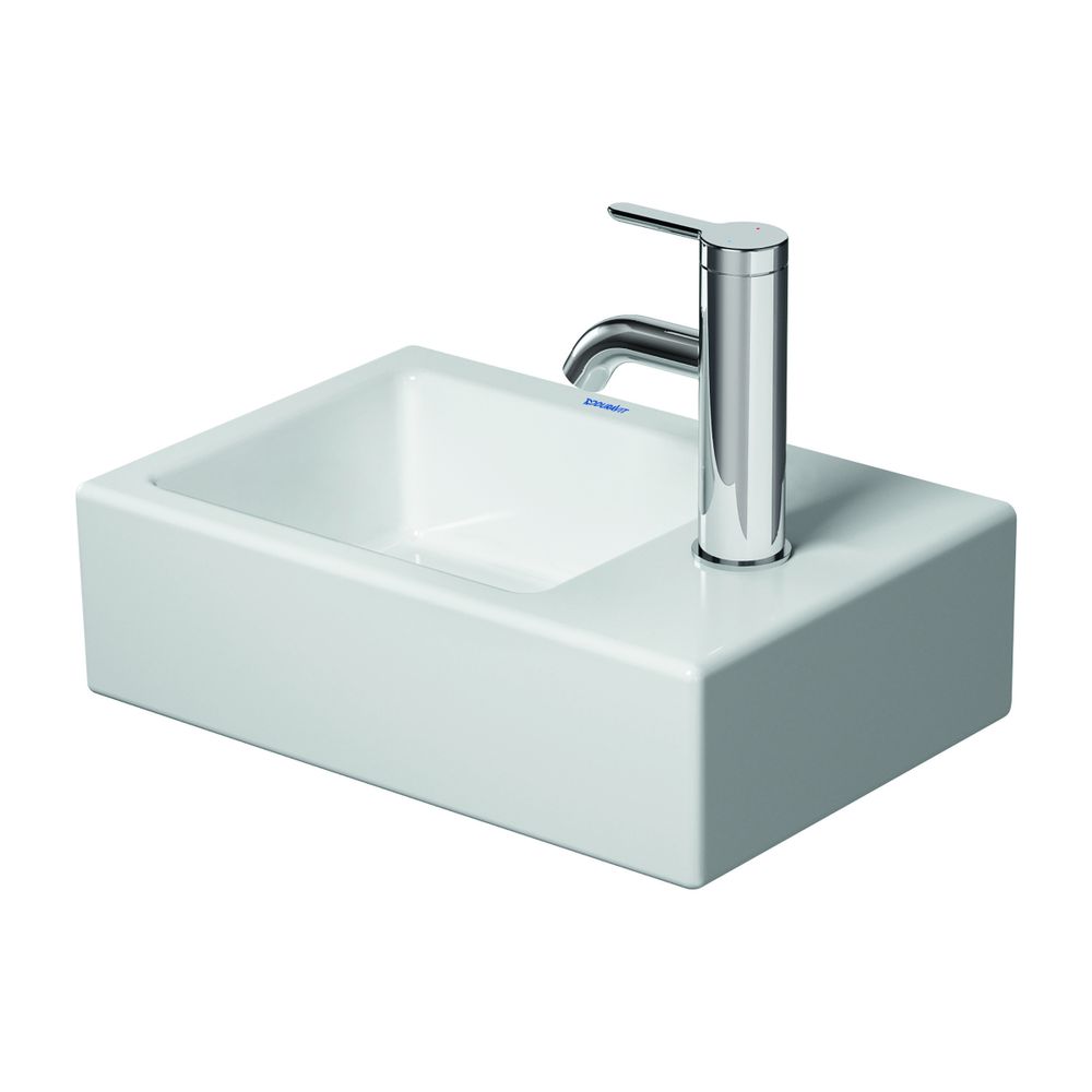 Duravit Vero Air Handwaschbecken 250x380x140mm, Weiß Hochglanz, WonderGliss, Recht... DURAVIT-07243800001 4053424509334 (Abb. 5)