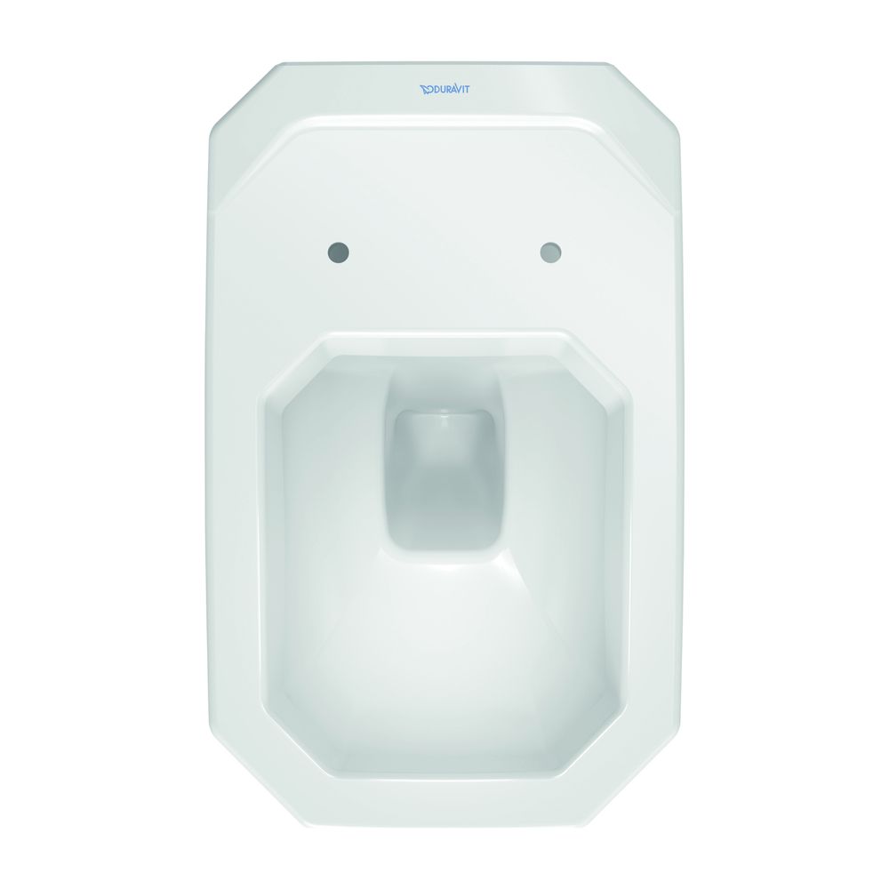 Duravit Serie 1930 Wand-WC 585x355x345mm, Weiß Hochglanz, 6l, WonderGliss, Tiefspü... DURAVIT-01820900001 4021534174933 (Abb. 6)
