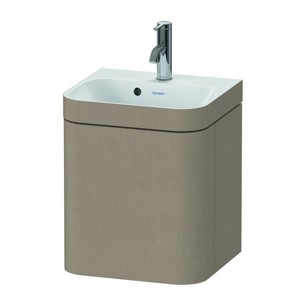 Duravit Happy D.2 Waschtisch-Set C-bonded wh Lack, 360x400x480mm Leinen Matt, ... DURAVIT-HP4634O75750000 4063382208859 (Abb. 1)