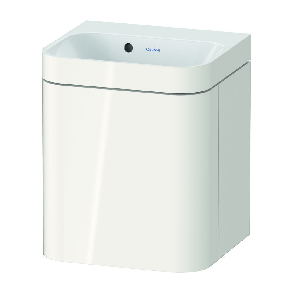 Duravit Happy D.2 Waschtisch-Set C-bonded wh Lack, 360x400x480mm Weiß Hochglan... DURAVIT-HP4634N22220000 4063382208743 (Abb. 1)