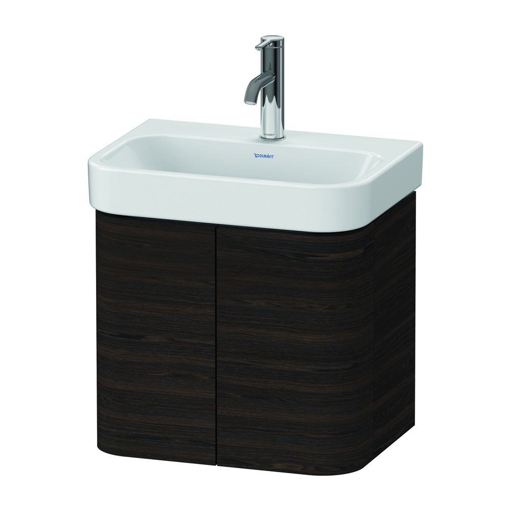 Duravit Happy D.2 Waschtischunterbau wandhäng. 350x475x415mm 2 Türen, Nusb.geb... DURAVIT-HP4384069690000 4063382803092 (Abb. 1)