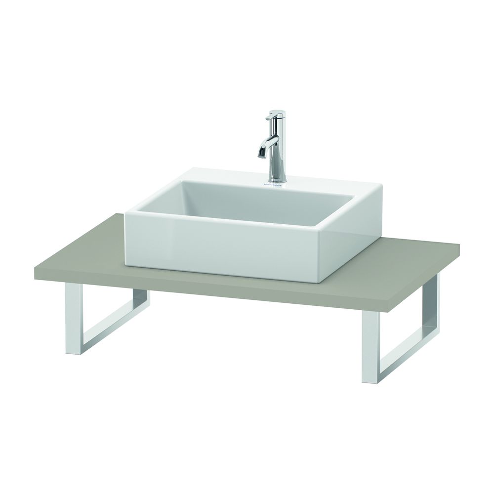 Duravit DuraStyle Konsole variabel 550x800-2000x30mm, wandhäng., Taupe Matt, ohne ... DURAVIT-DS106C09191 4053424920849 (Abb. 1)