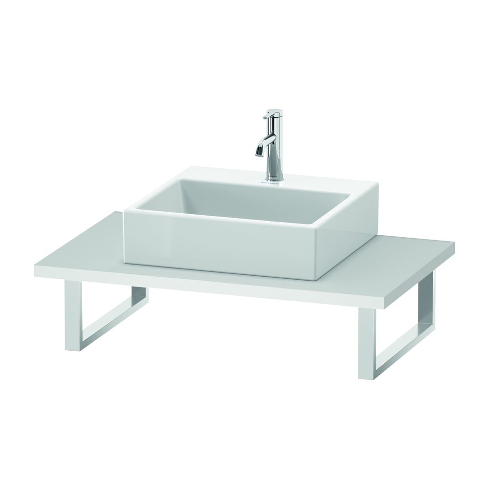 Duravit DuraStyle Konsole variabel 550x800-2000x30mm, wandhäng., Mattweiß, ohne Ko... DURAVIT-DS106C01818 4053424920757 (Abb. 1)