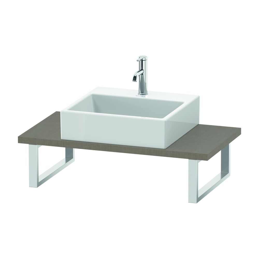 Duravit DuraStyle Konsole variabel 480x800-2000x30mm, wandhäng., Compact Leinen Ma... DURAVIT-DS104C07575 4053424920276 (Abb. 2)