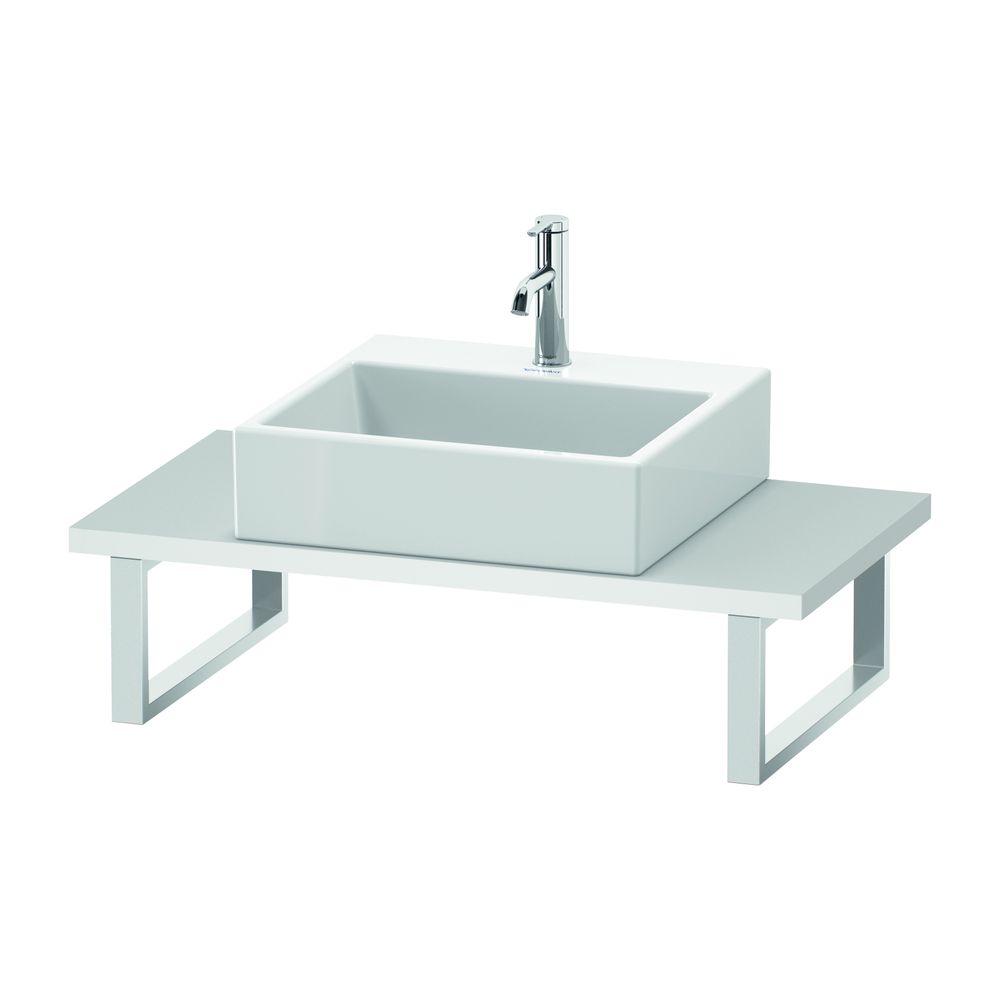 Duravit DuraStyle Konsole variabel 480x800-2000x30mm, wandhäng., Compact Mattweiß,... DURAVIT-DS104C01818 4053424920160 (Abb. 1)