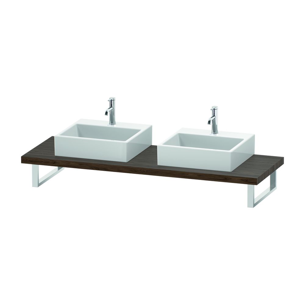 Duravit DuraStyle Konsole variabel 550x800-2000x45mm, wandhäng., Nusb.dunkel Matt,... DURAVIT-DS103C02121 4053424920610 (Abb. 2)