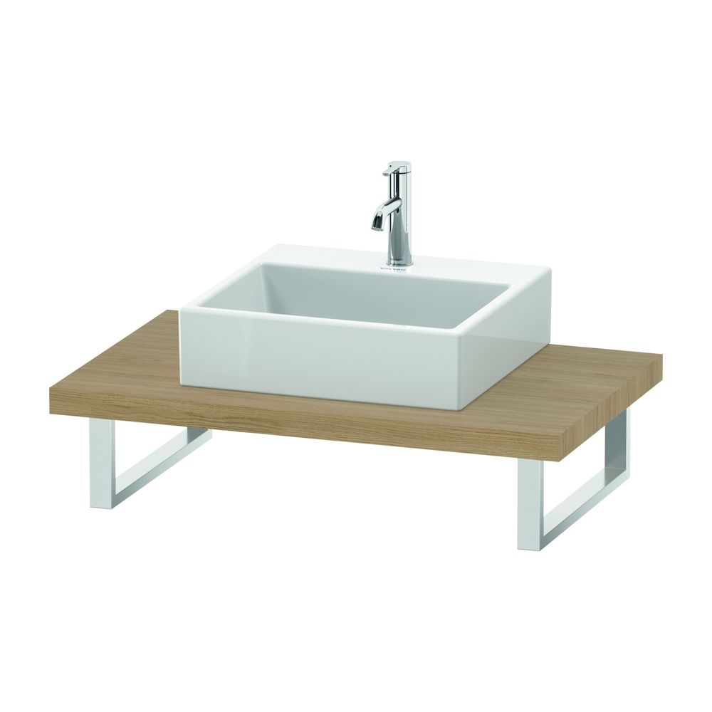 Duravit DuraStyle Konsole variabel 550x800-2000x45mm, wandhäng., Natur Eiche Matt,... DURAVIT-DS102C03030 4063382154835 (Abb. 1)