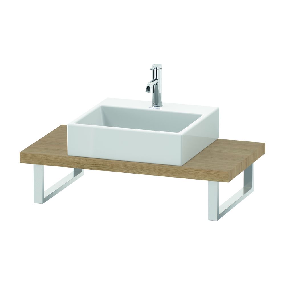 Duravit DuraStyle Konsole variabel 480x800-2000x45mm, wandhäng., Compact Natur Eic... DURAVIT-DS100C03030 4063382154712 (Abb. 2)
