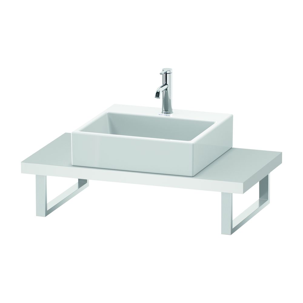 Duravit DuraStyle Konsole variabel 480x800-2000x45mm, wandhäng., Compact Mattweiß,... DURAVIT-DS100C01818 4053424919782 (Abb. 1)
