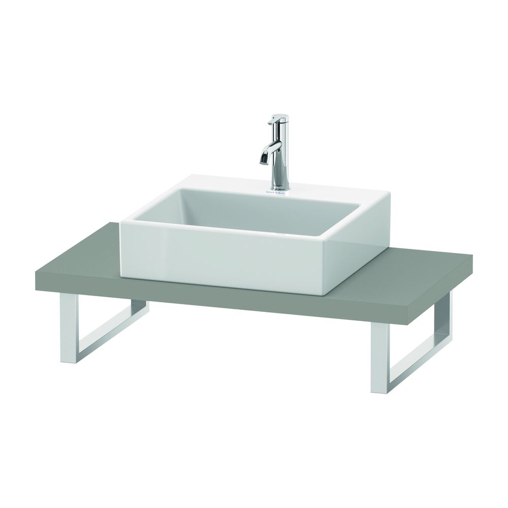 Duravit DuraStyle Konsole variabel 480x800-2000x45mm, wandhäng., Compact Betongrau... DURAVIT-DS100C00707 4053424919768 (Abb. 2)